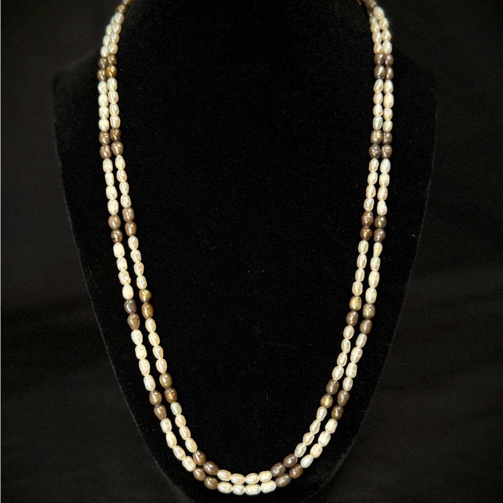 Elegant Multi-Strand Pearl Necklace